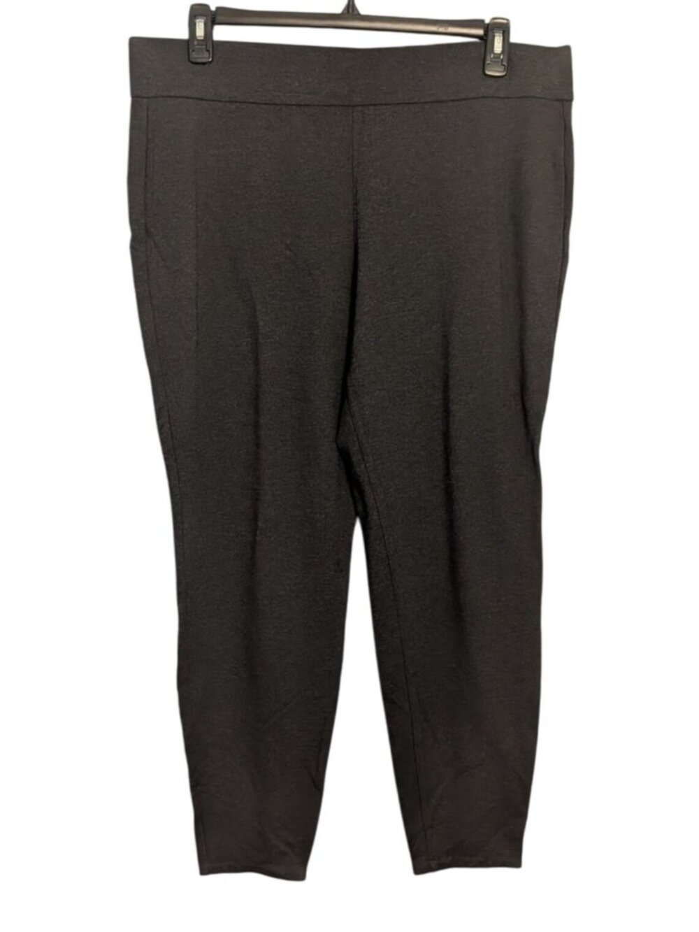 Eileen Fisher Womens XL Gray Stretch Pants Viscose Blend